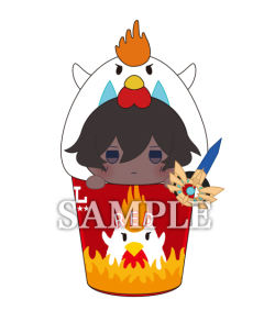 阿周那炸鸡玩偶-FGO10周年罗森联动