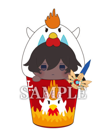 阿周那炸鸡玩偶-FGO10周年罗森联动