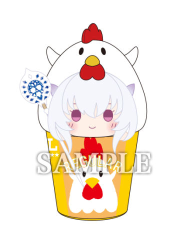 阿瓦隆女士炸鸡玩偶-FGO10周年罗森联动