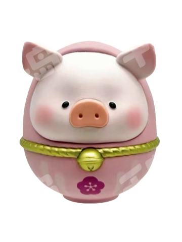 LULU猪711限定不倒翁金—粉色