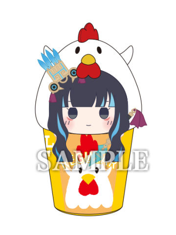 特诺奇蒂特兰炸鸡玩偶-FGO10周年罗森联动