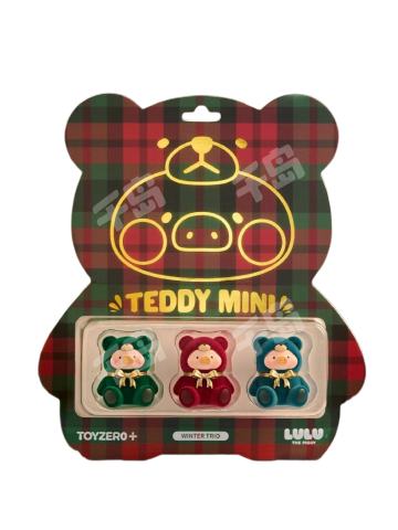 LuLu猪泰迪MINI - 限定吊卡 (冬日三重奏)