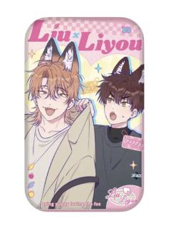 瑠&理有2徽章-炽音悸动系列