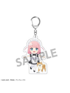 后藤二里&吉米亨钥匙扣-女仆Q版ver.