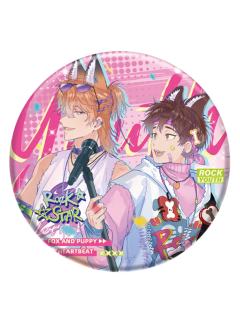 瑠&理有双人圆徽章-炽音悸动系列