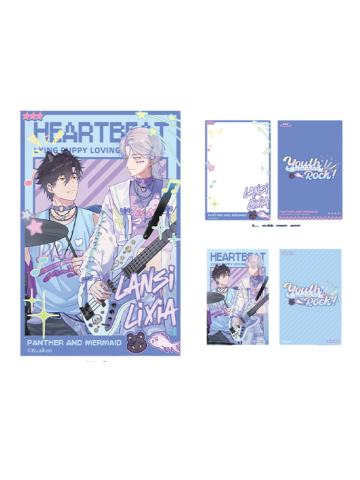 立夏&兰斯卡膜小卡套组-炽音悸动系列