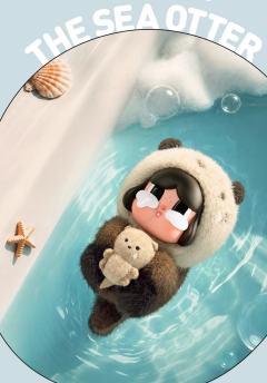 泪流成海系列搪胶毛绒挂件-资料图