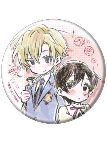 藤冈春绯&须王环-涂鸦制服Q版吧唧