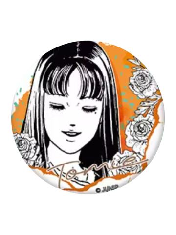 川上富江B-狂热水彩花语富江系列徽章