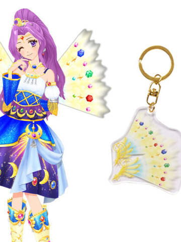 美月处女座-星座钥匙扣