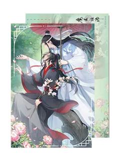 魏无羡＆蓝忘机1-动画七周年 主题满赠明信片套装