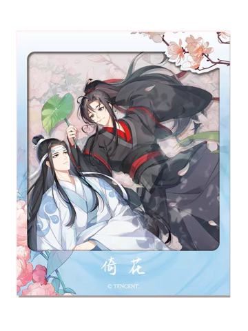 魏无羡＆蓝忘机(纸夹相卡)-动画七周年 倚花系列周边