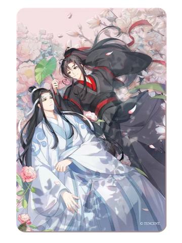魏无羡＆蓝忘机(台卡)-动画七周年 倚花系列周边