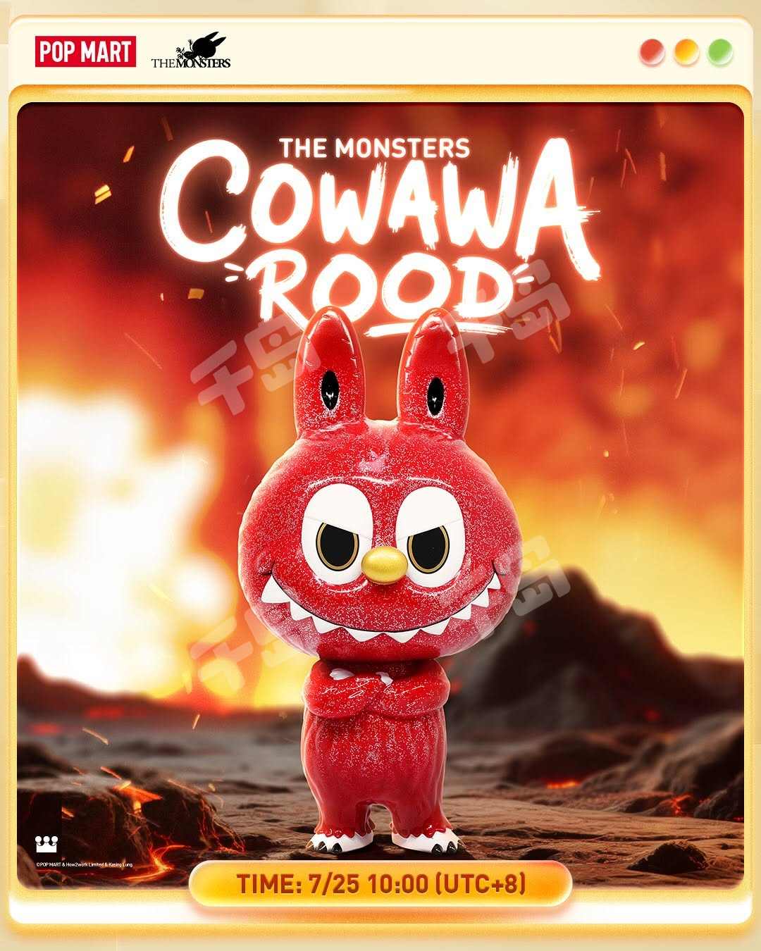 Cowawa Rood | THE MONSTERS - COWAWA - 泡泡玛特- 大娃｜千岛