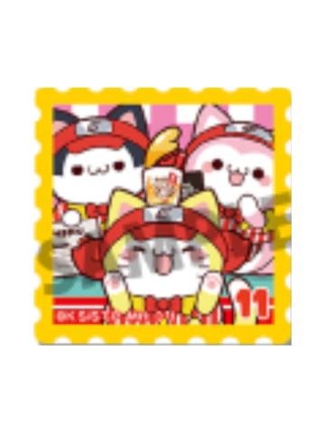 多人2-忍喵餐厅亚克力邮票贴纸