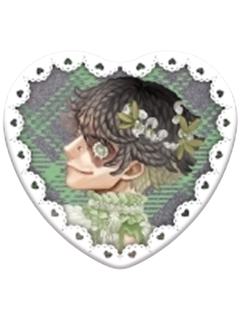 勘探员-水溜鸟甜蜜世界故事心形吧唧