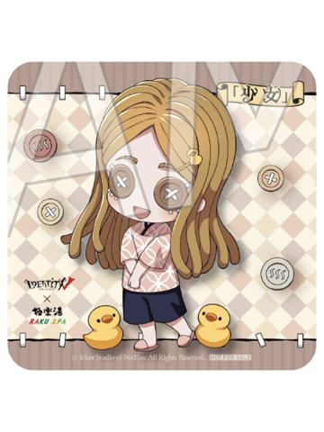 “小女孩”(q版)-极乐汤特典杯垫