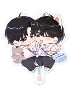 江添&盛望(Q版打卡棒)-假日系列周边