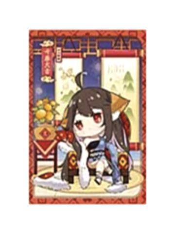 涂山雅雅（触感闪膜）-遇意吧唧明信片