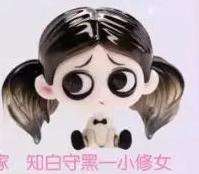 知白守黑一布娃娃