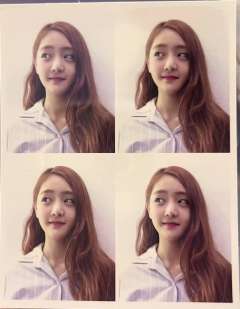 证件照四宫格妮