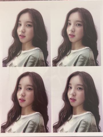 证件照四宫格琦