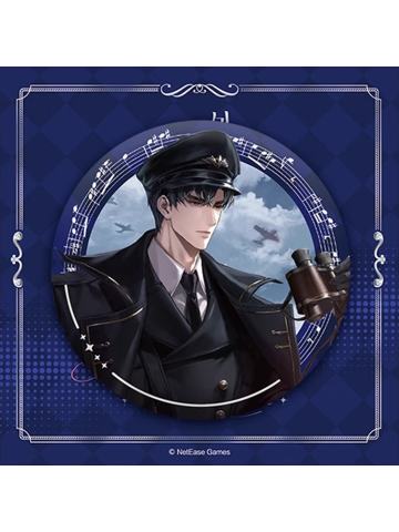 顾时夜(马口铁徽章)-明知故行系列 黑胶礼盒