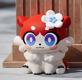 苹果糖（A款）- 嗷呜嗷呜系列 奇美拉迷你摆件