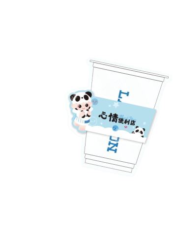 罗森联名咖啡杯套