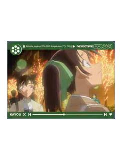 毛利兰&远山和叶(映画款)-卡游推理相片耀夜版第4弹