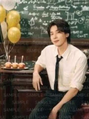 25生日礼盒明信片 圆 ver.A