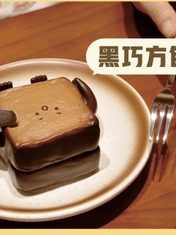 黑巧方包包