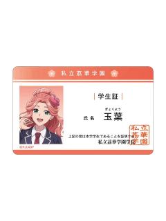 玉叶妃-School Diaries 学生证风收藏卡