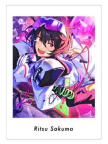 朔间凛月-新v6花后拍立得