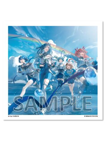 多人(初回限定特典贴纸)-MORE MORE JUMP！11th Single专辑特典