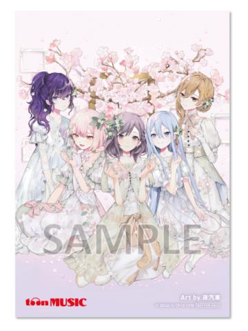 多人(Bushirood特典L判相卡)-25时 11th Single专辑特典