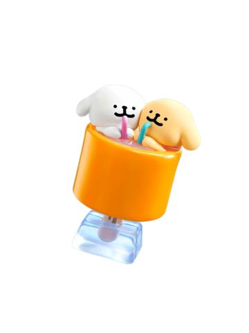 小狗橙心杯