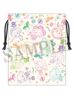 美妙全友@dash store～Pretty Circus～抽绳袋
