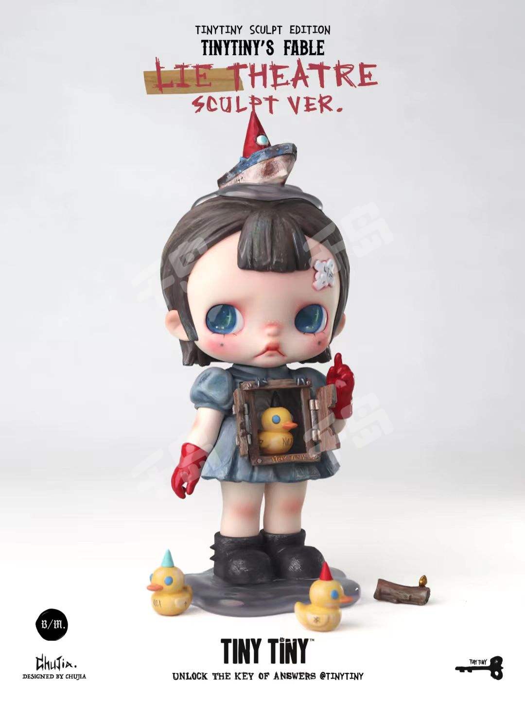 TINY VINLY VER魔力小兔MAGIC BUNNY | Tinytiny - 泡泡玛特- Blackmilk