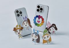 村上隆联名亚克力手机支架 太阳花-资料图