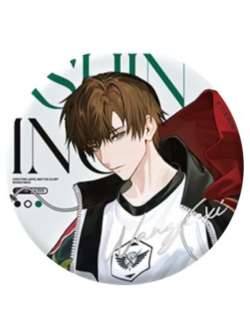 王杰希(特别款)-Shining系列双闪徽章