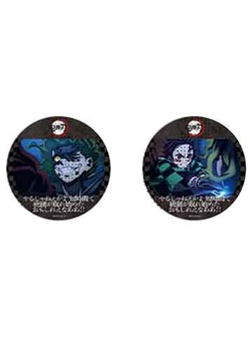 灶门炭治郎&妓夫太郎-特别编集版柱游郭篇光栅吧唧