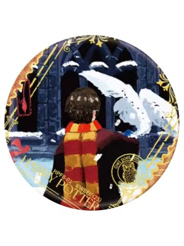 哈利·波特(魔法邮票款)1-奇幻绘章系列马口铁徽章