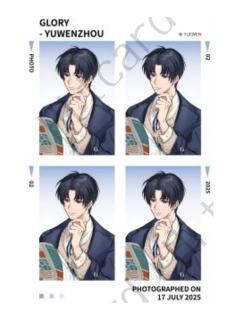 喻文州(证件照)-Hitcard瑞士环游系列徽章