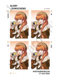 苏沐橙(证件照)-Hitcard瑞士环游系列徽章