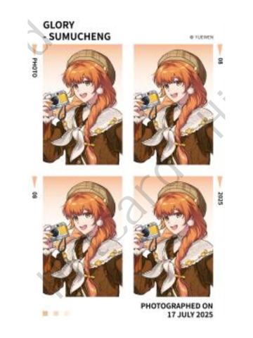 苏沐橙(证件照)-Hitcard瑞士环游系列徽章