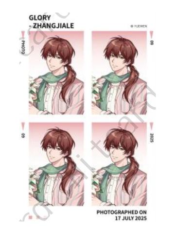 张佳乐(证件照)-Hitcard瑞士环游系列徽章