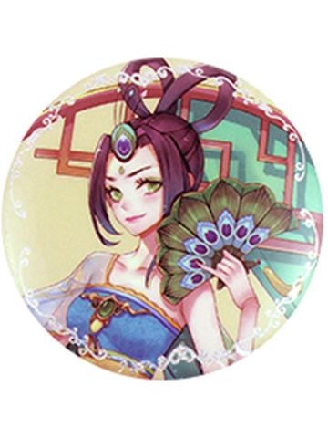 孔雀-绮梦流光系列徽章
