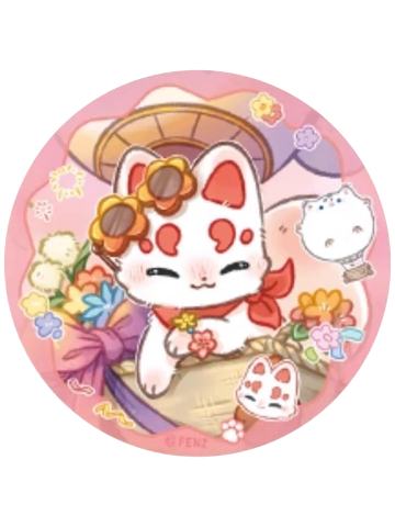 福仔-毛茸茸乐园系列马口铁徽章