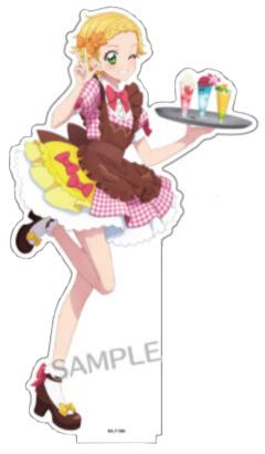新条雏姬-美妙天堂×偶像活动 电影 -相遇的奇迹- ×甜品天堂 正比立牌